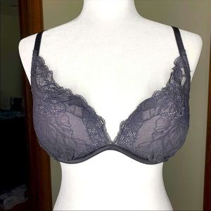 Lace Plunge Push-up Bra
